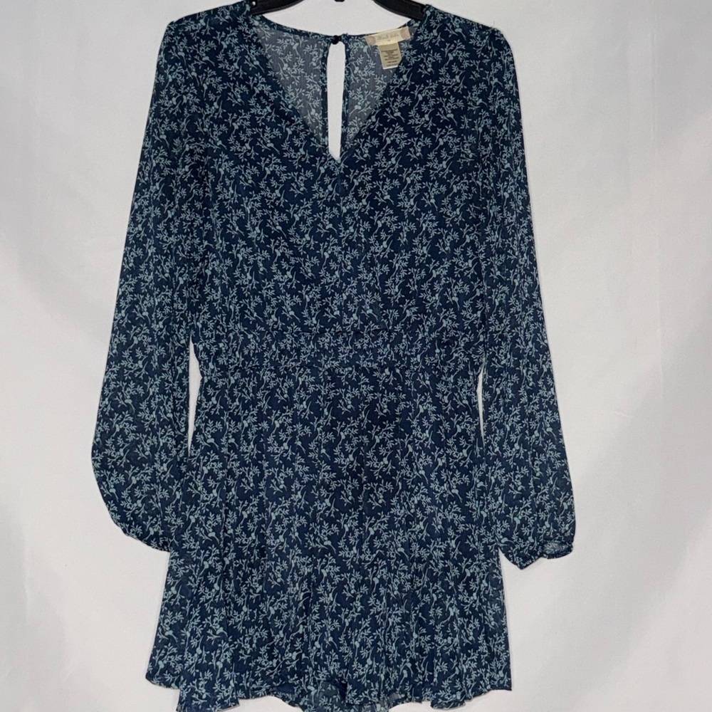 Altar’d State Blue Print Romper Medium EUC | Summer, Casual, Cute